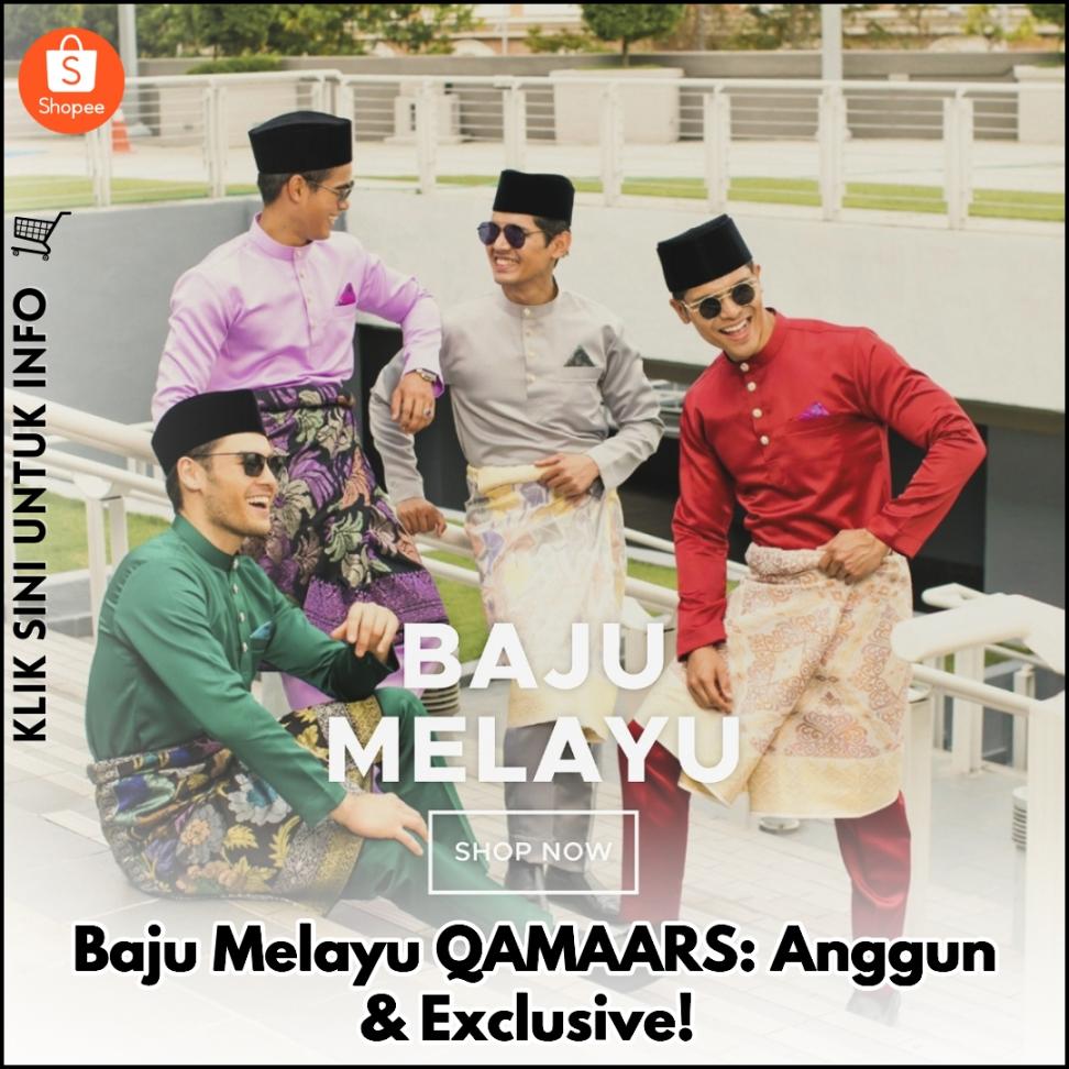 Baju Melayu QAMAARS: Anggun & Exclusive!
