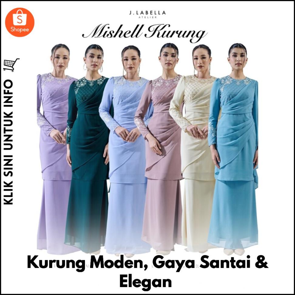 Kurung Moden, Gaya Santai & Elegan