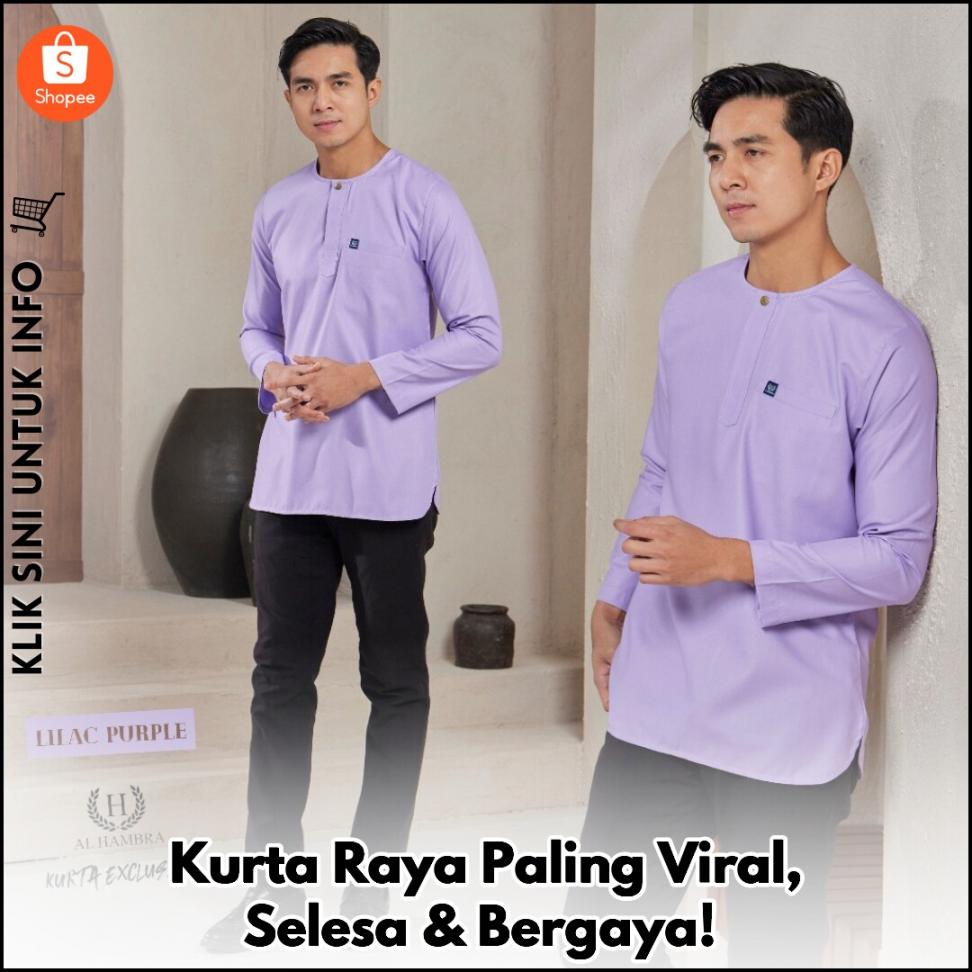 Kurta Raya Paling Viral, Selesa & Bergaya!