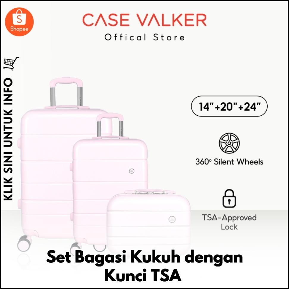 Set Bagasi Kukuh dengan Kunci TSA