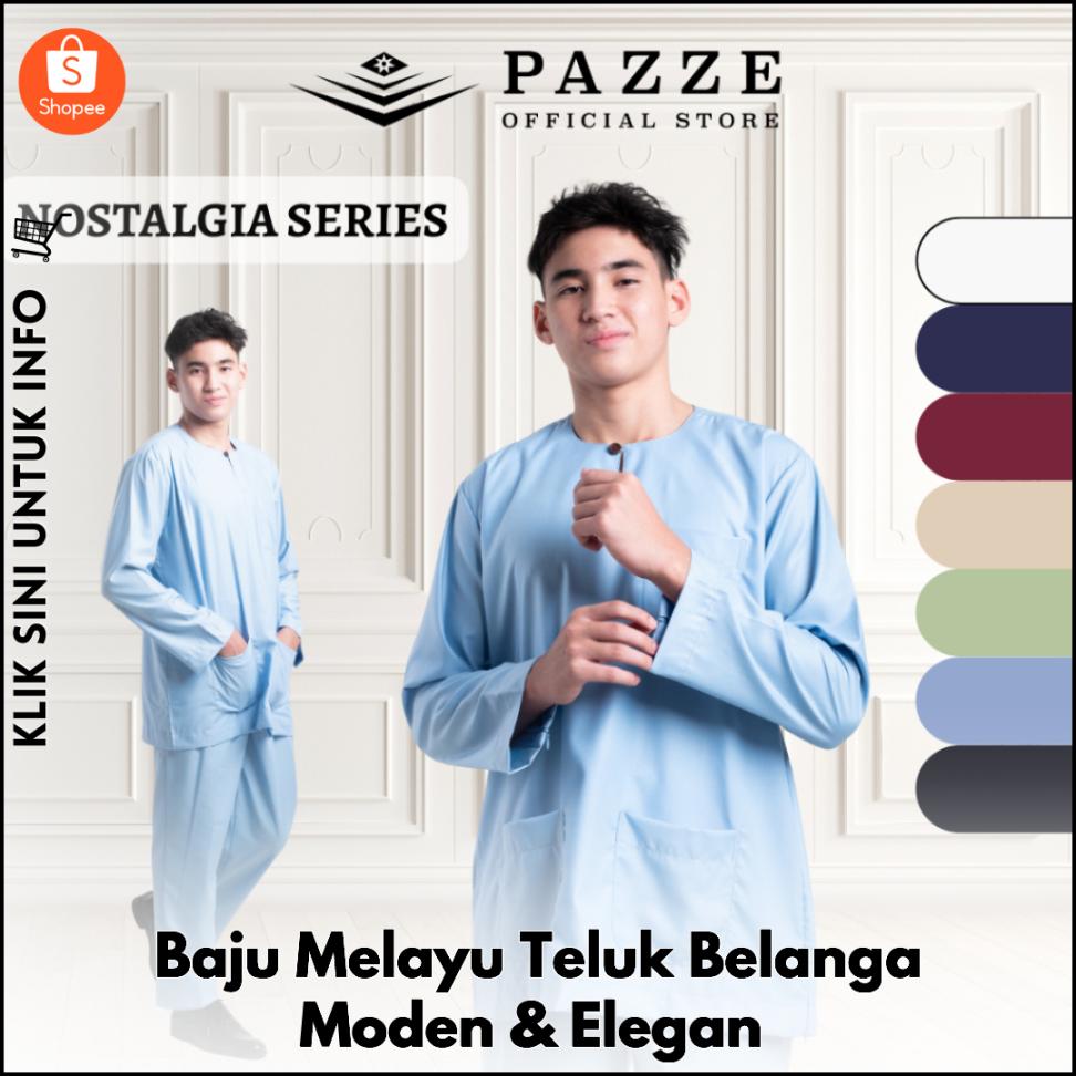 Baju Melayu Teluk Belanga Moden & Elegan