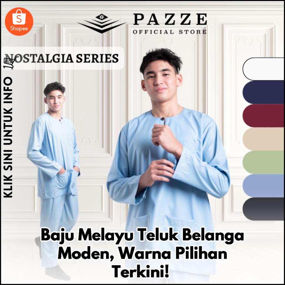 Baju Melayu Teluk Belanga Moden, Warna Pilihan Terkini!