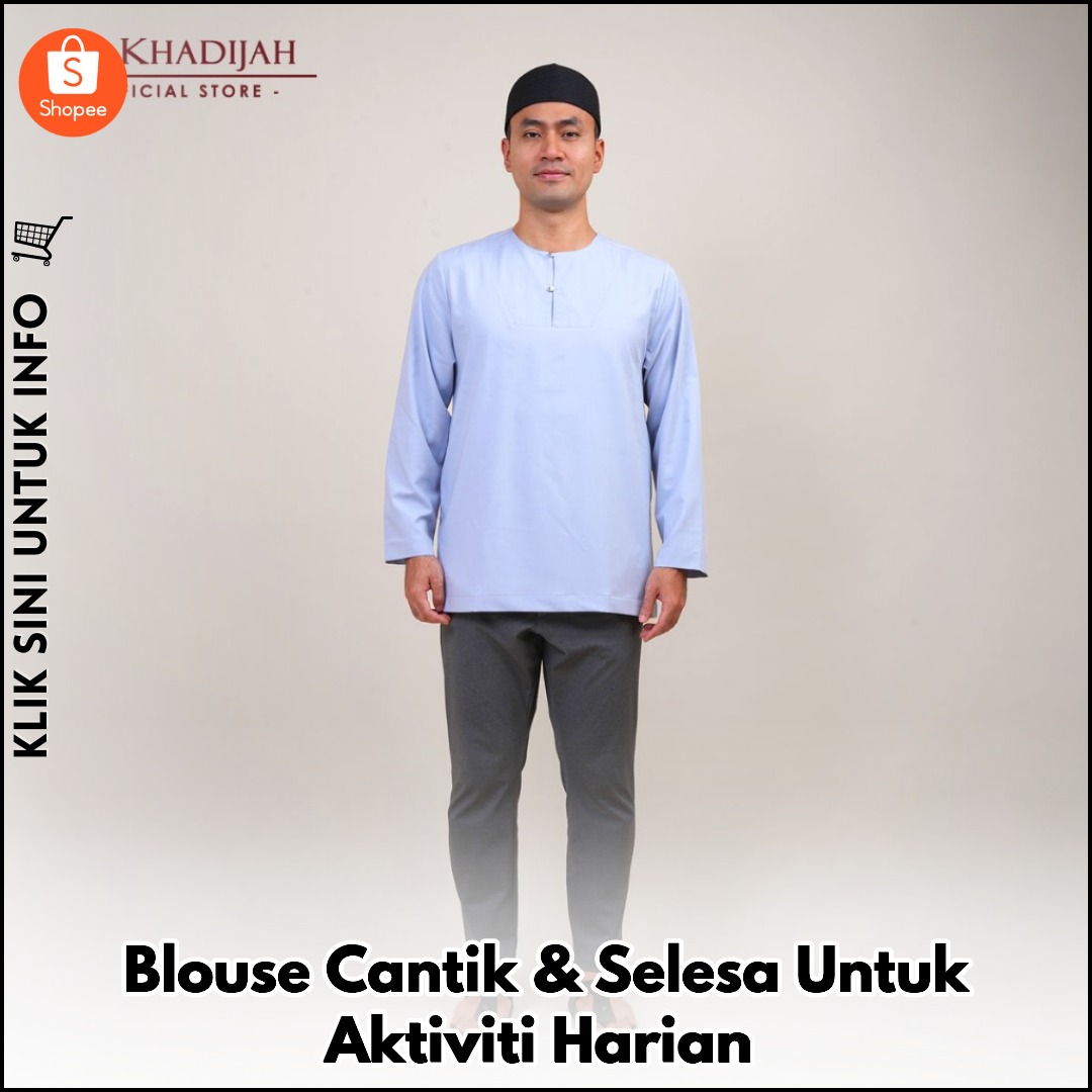 Blouse Cantik & Selesa Untuk Aktiviti Harian