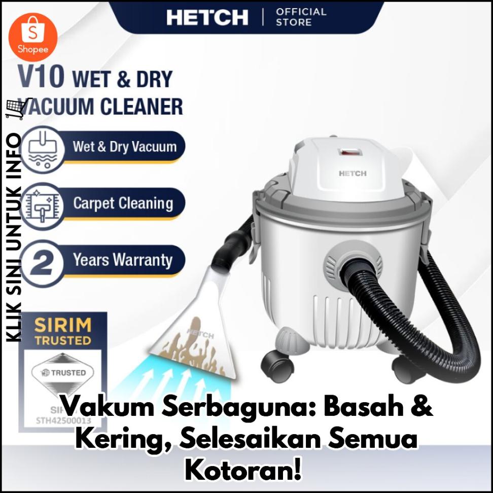 Vakum Serbaguna: Basah & Kering, Selesaikan Semua Kotoran!