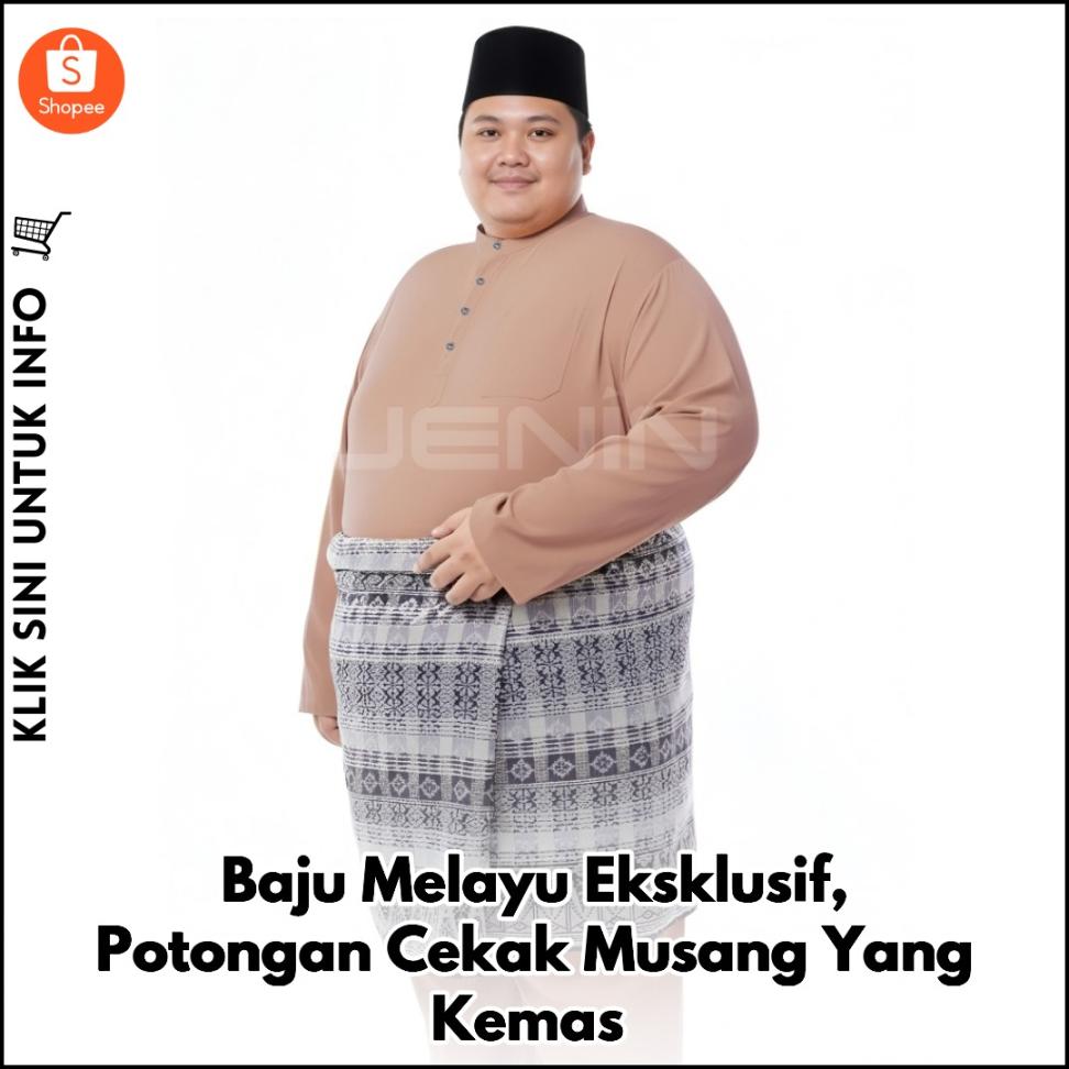 Baju Melayu Eksklusif, Potongan Cekak Musang Yang Kemas