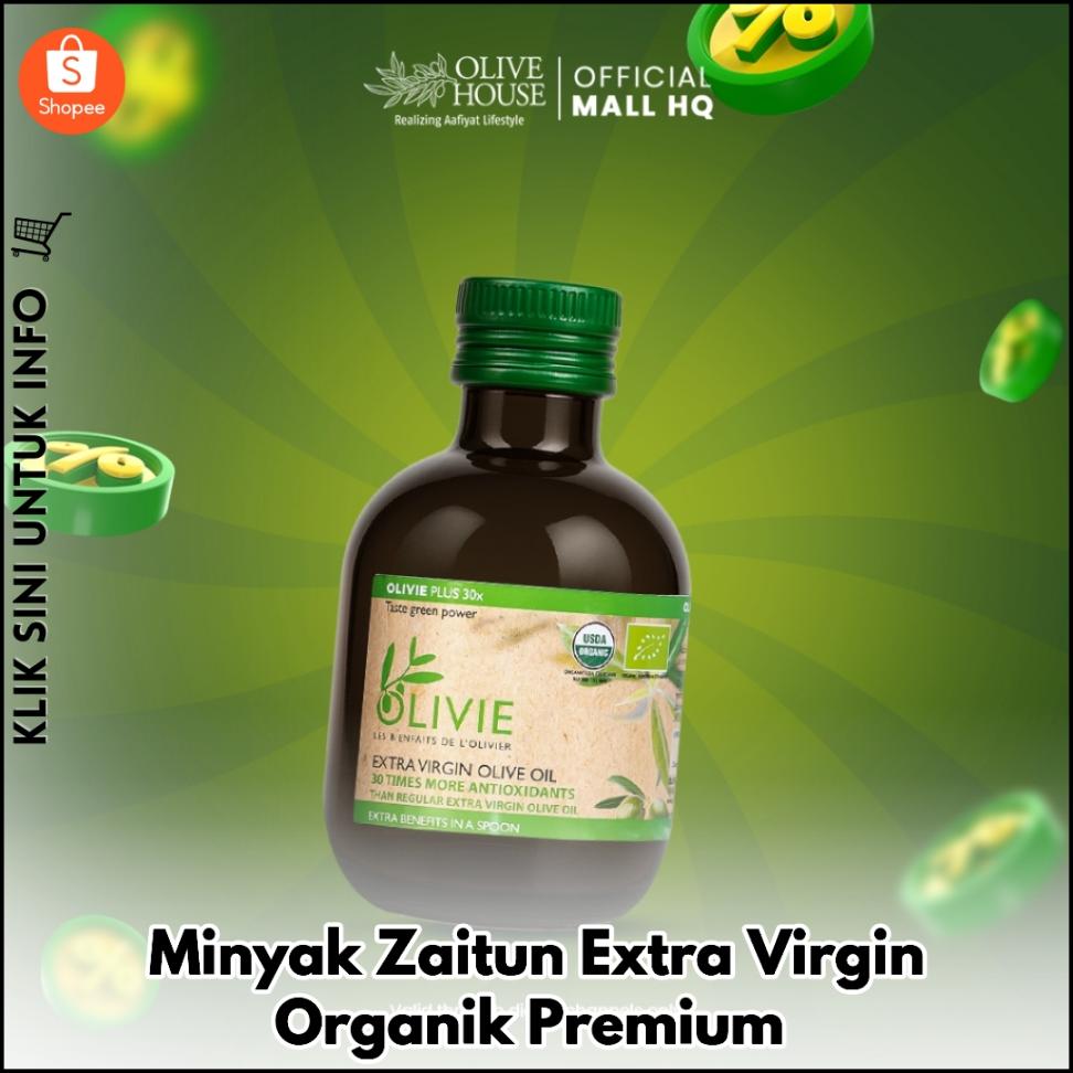 Minyak Zaitun Extra Virgin Organik Premium