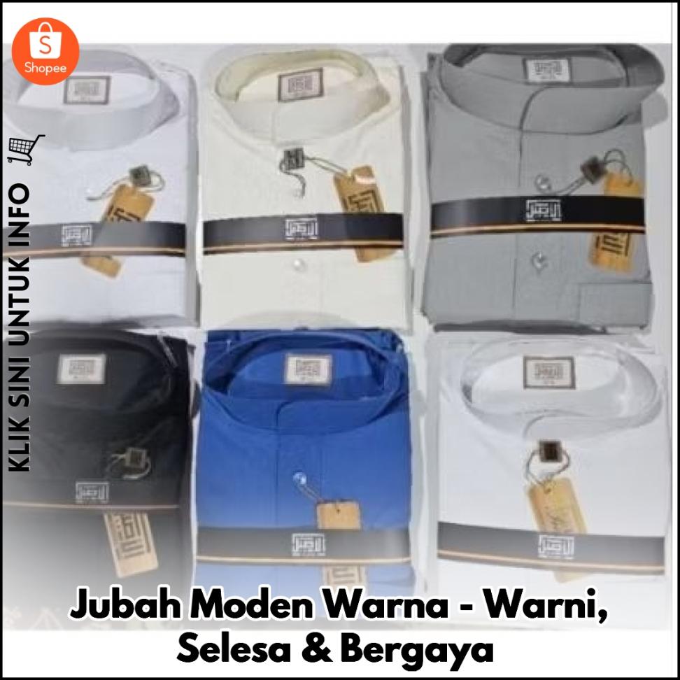 Jubah Al Aseel Warna Pilihan Anda