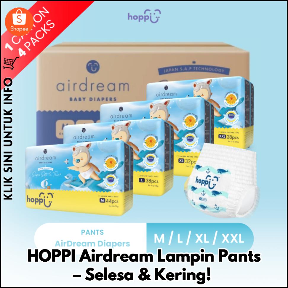 HOPPI Airdream Lampin Pants – Selesa & Kering!
