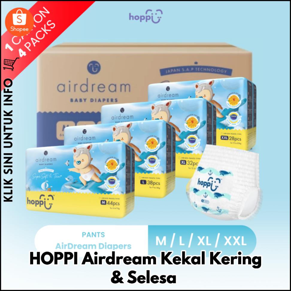 HOPPI Airdream Kekal Kering & Selesa