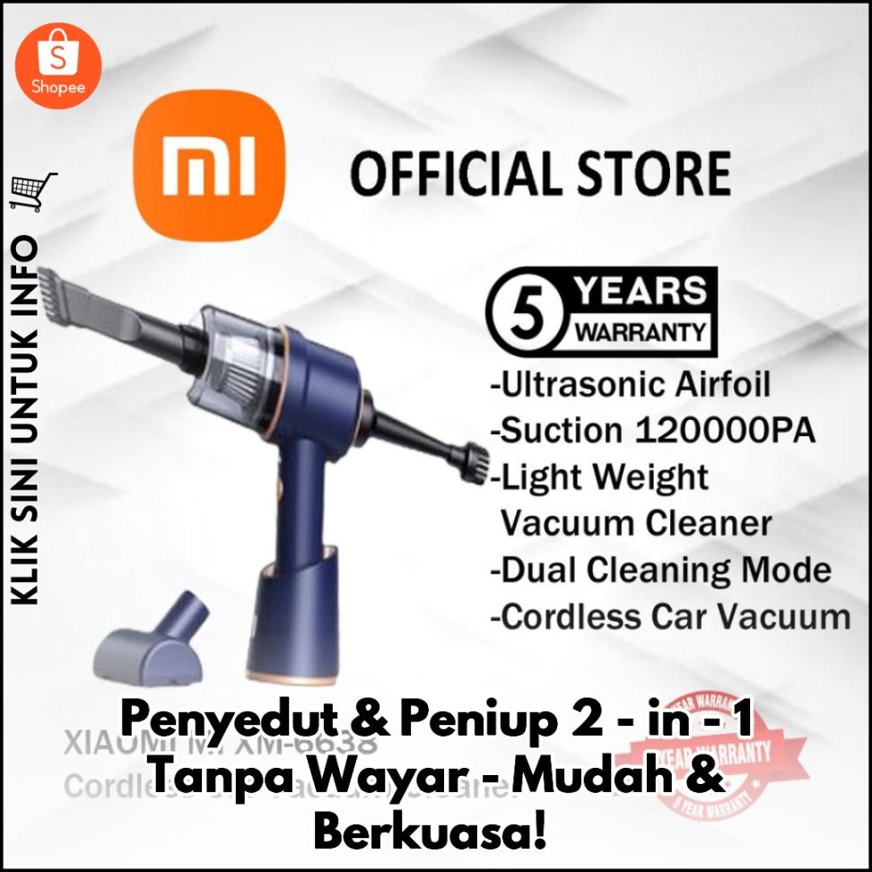 Penyedut & Peniup 2-in-1 Tanpa Wayar - Mudah & Berkuasa!