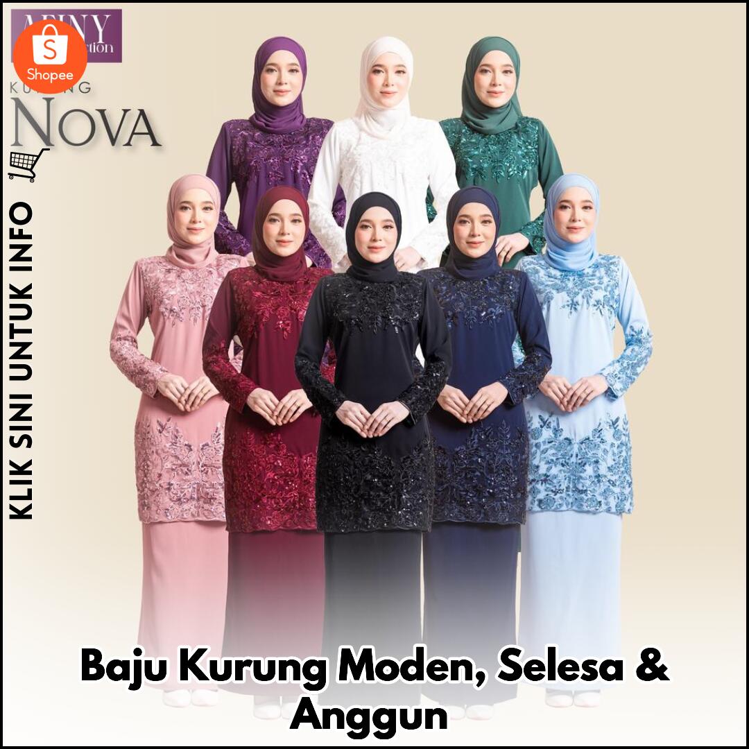 Baju Kurung Moden, Selesa & Anggun