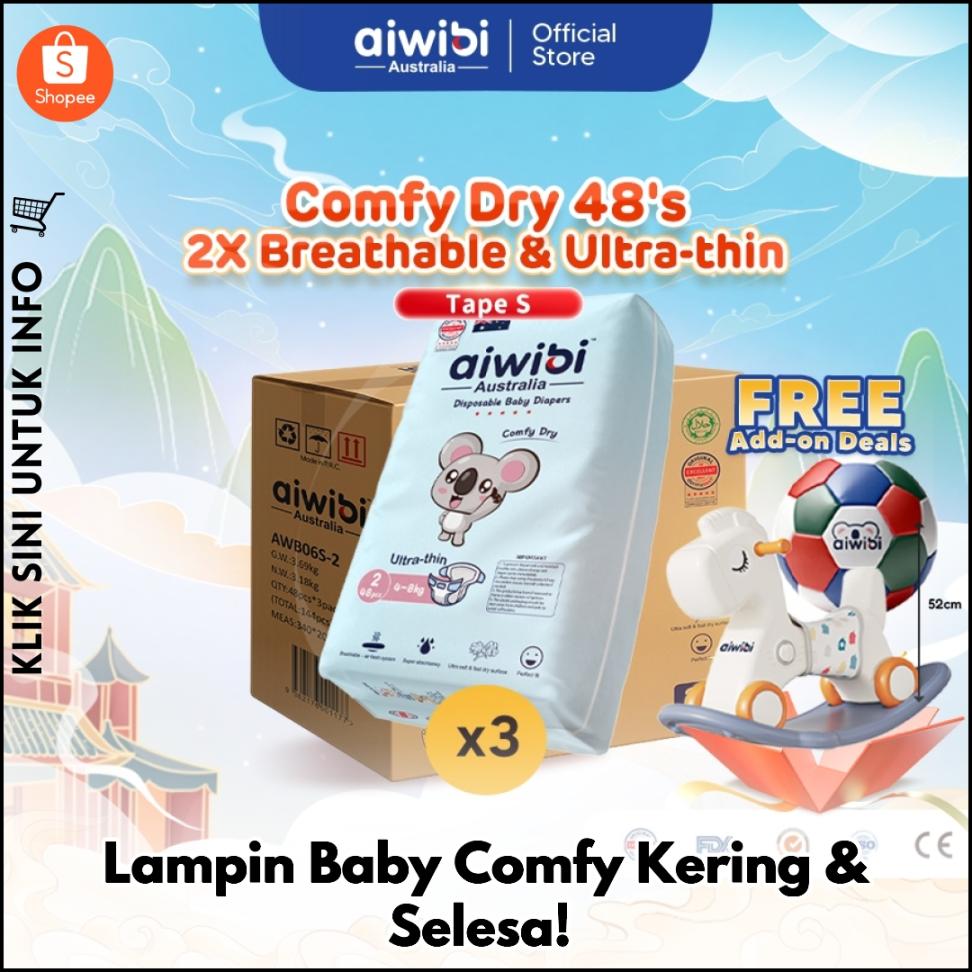 Lampin Baby Comfy Kering & Selesa!
