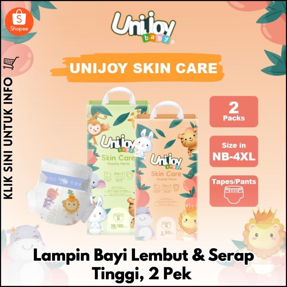 Lampin Bayi Lembut & Serap Tinggi, 2 Pek