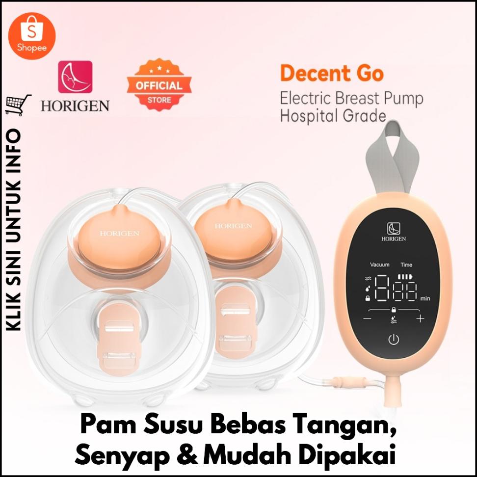 Pam Susu Bebas Tangan, Senyap & Mudah Dipakai