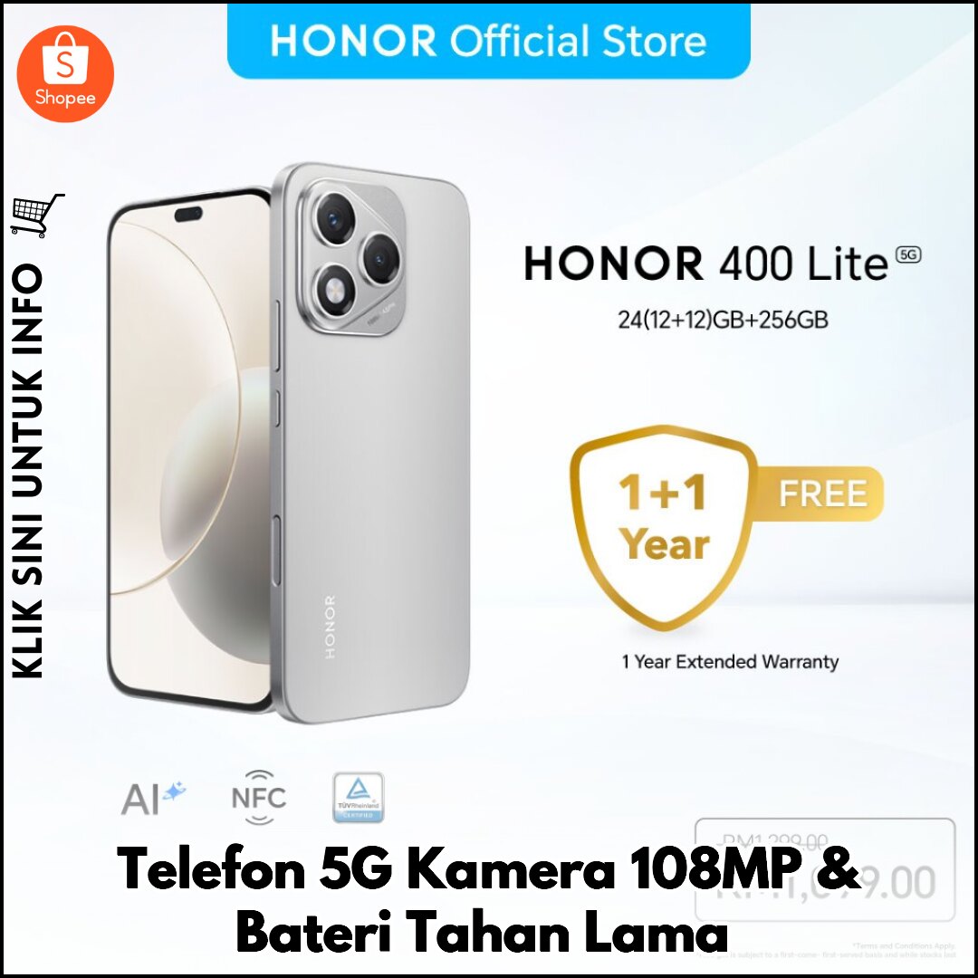 Telefon 5G Kamera 108MP & Bateri Tahan Lama