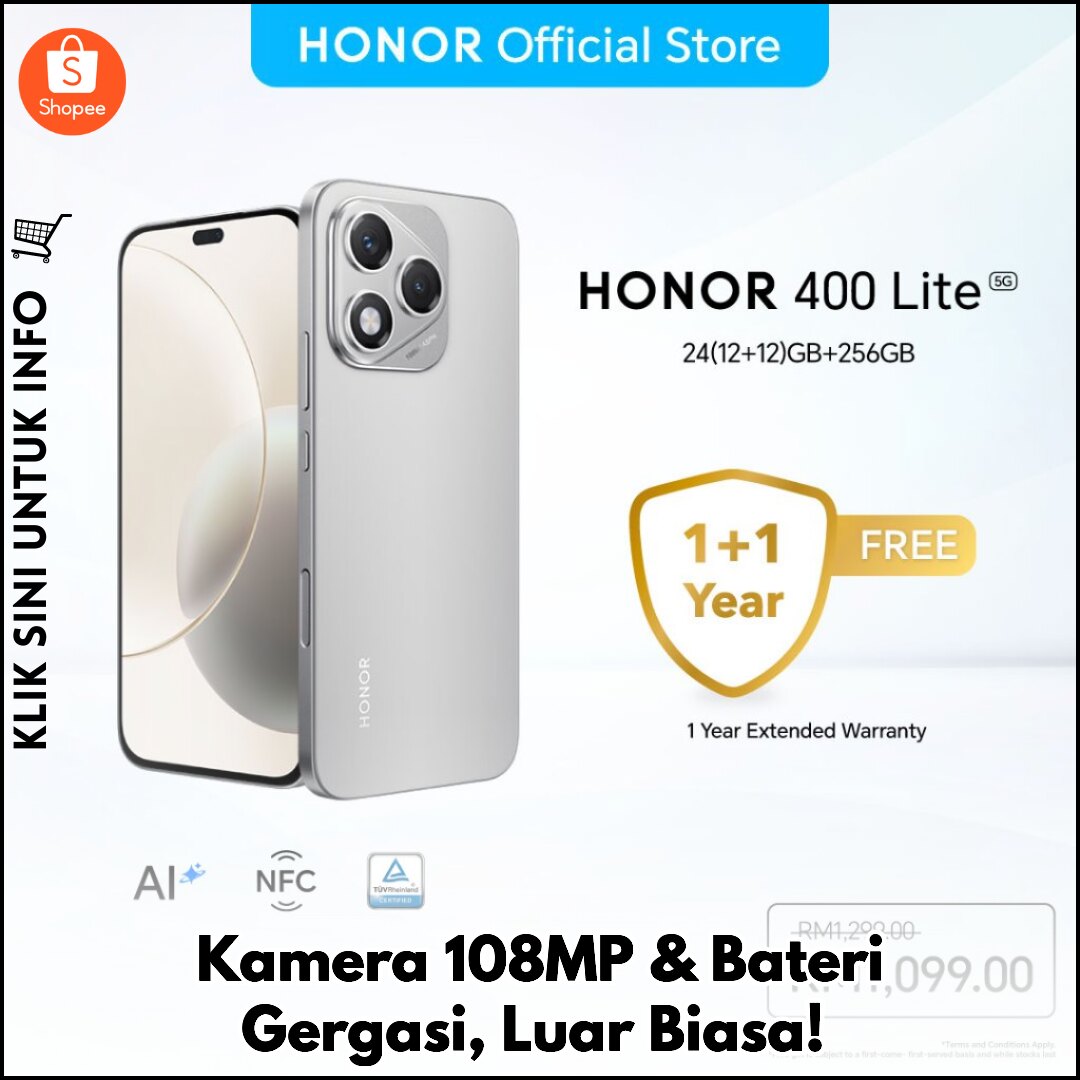Kamera 108MP & Bateri Gergasi, Luar Biasa!