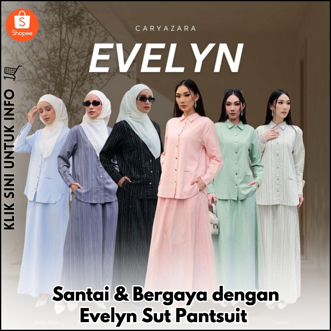 Santai & Bergaya dengan Evelyn Sut Pantsuit