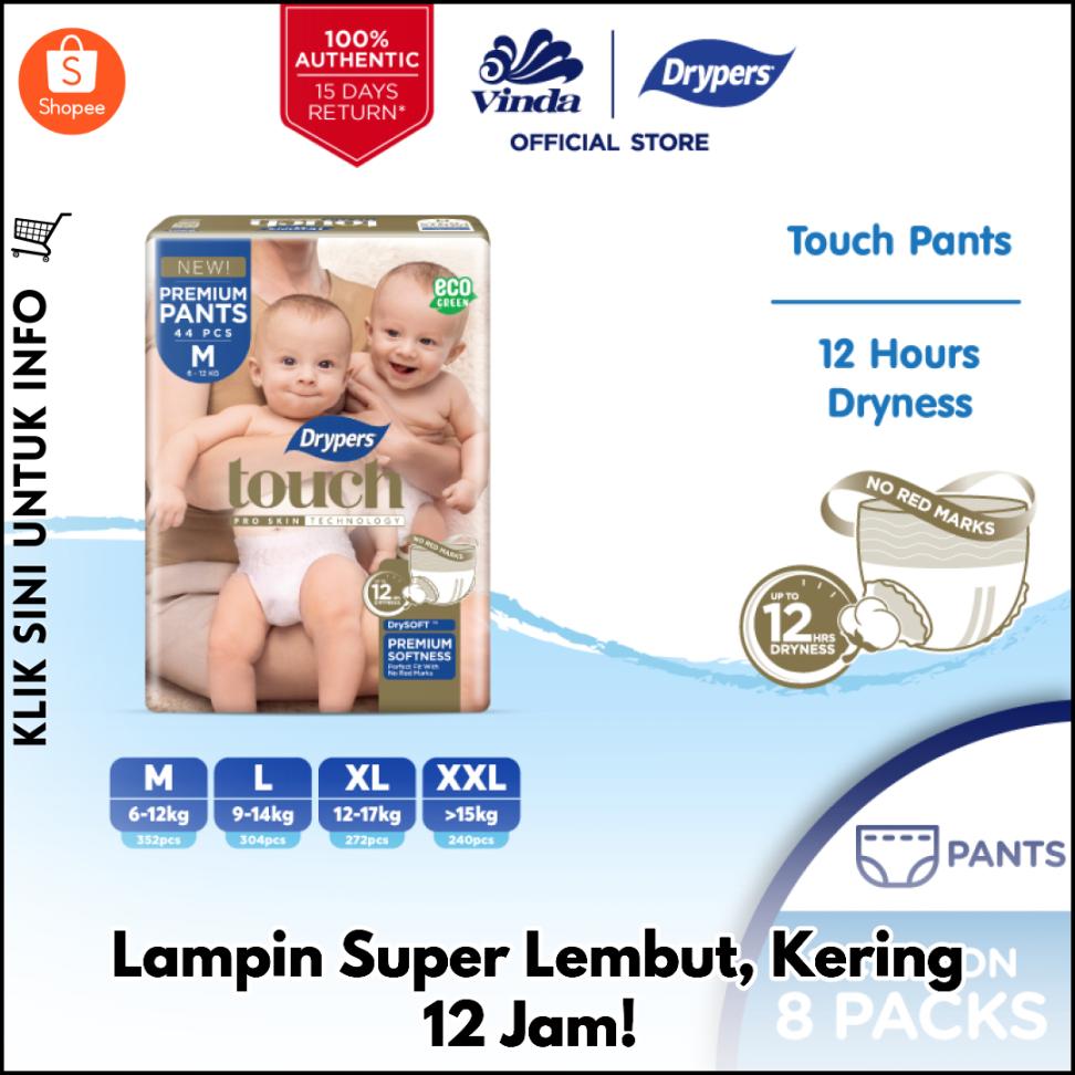 Lampin Super Lembut, Kering 12 Jam!
