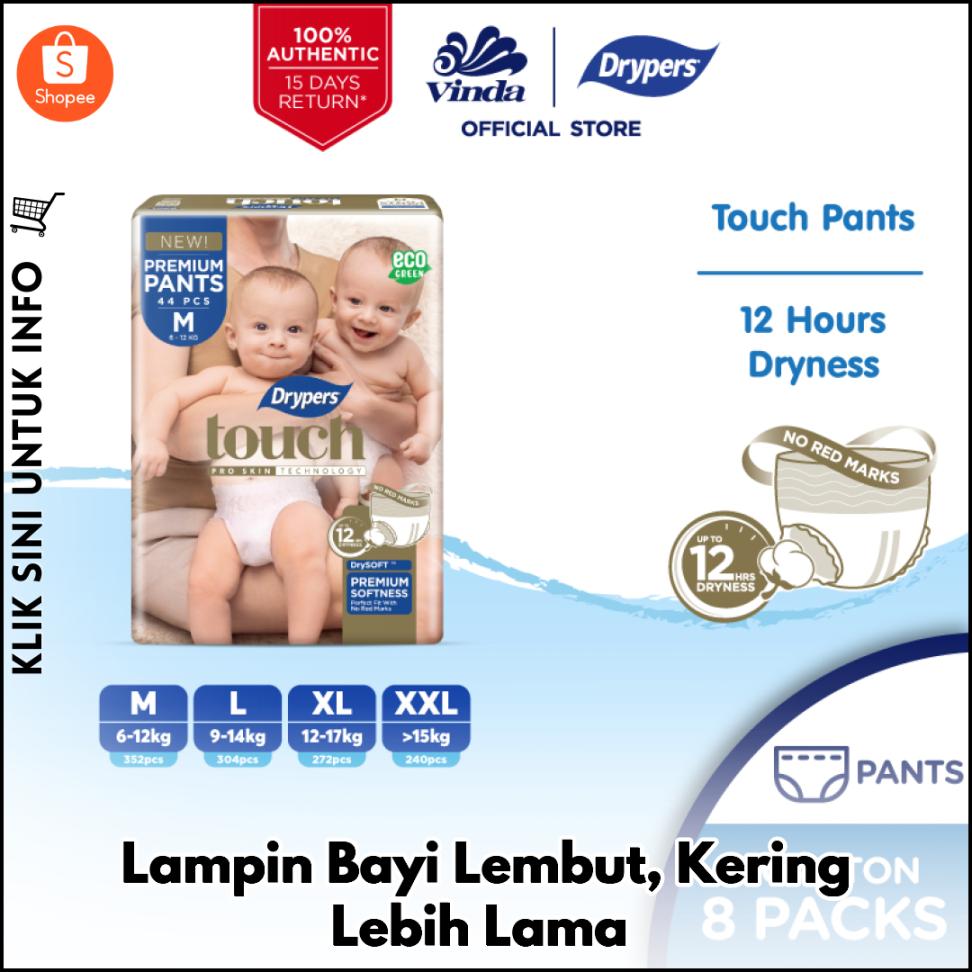 Lampin Bayi Lembut, Kering Lebih Lama