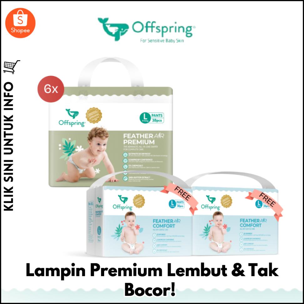 Lampin Premium Lembut & Tak Bocor!