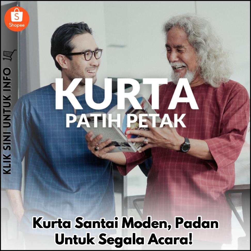 Kurta Santai Moden, Padan Untuk Segala Acara!