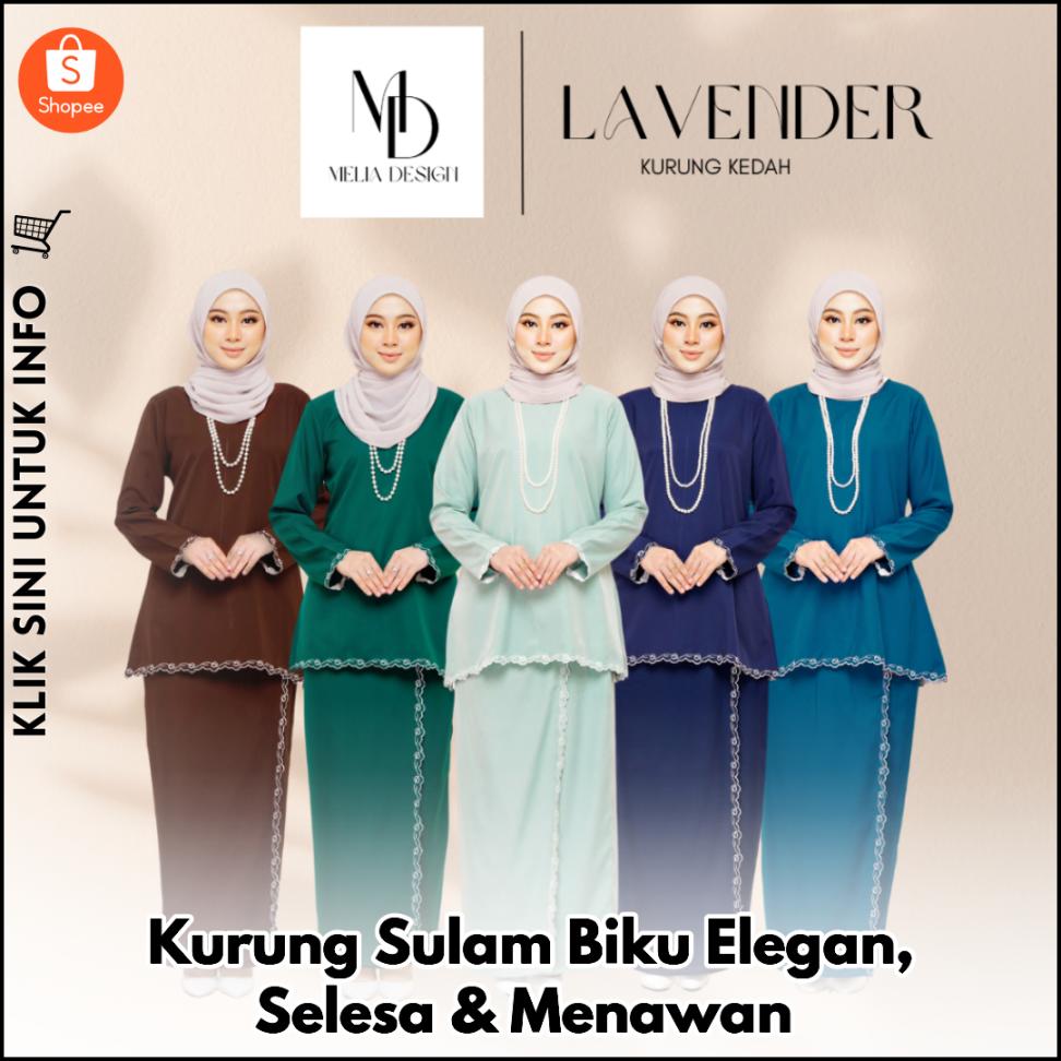 Kurung Sulam Biku Elegan, Selesa & Menawan