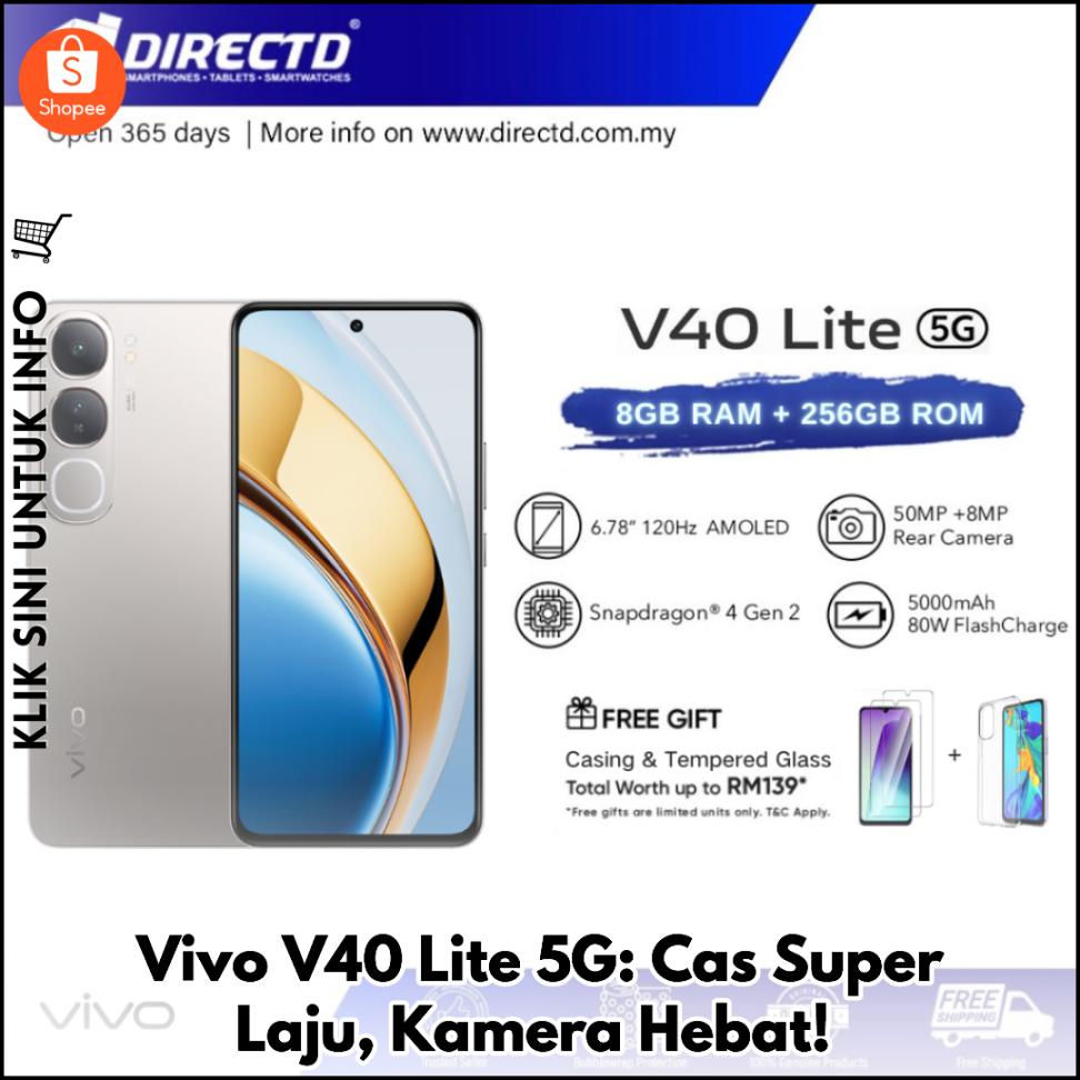 Vivo V40 Lite 5G: Cas Super Laju, Kamera Hebat!