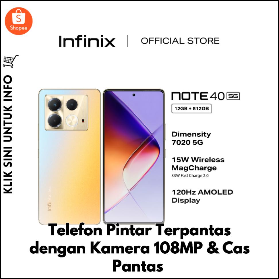 Telefon Pintar Terpantas dengan Kamera 108MP & Cas Pantas