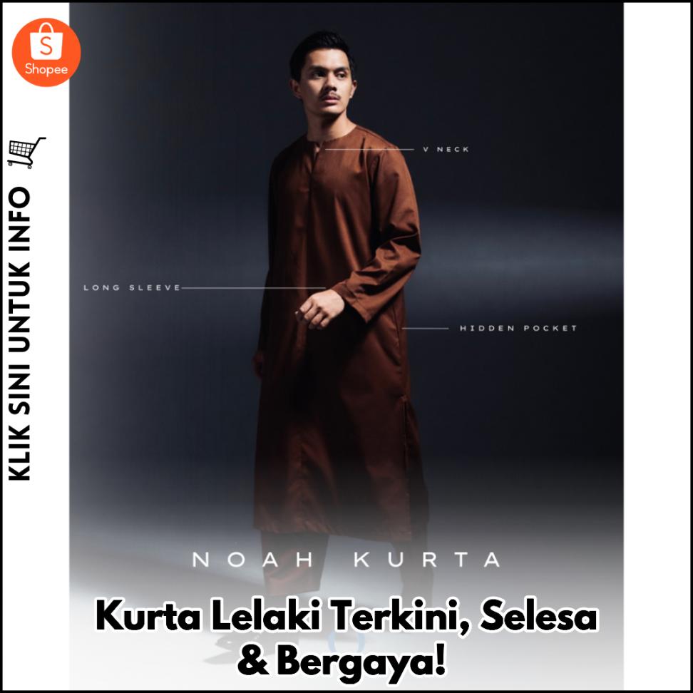 Kurta Lelaki Terkini, Selesa & Bergaya!