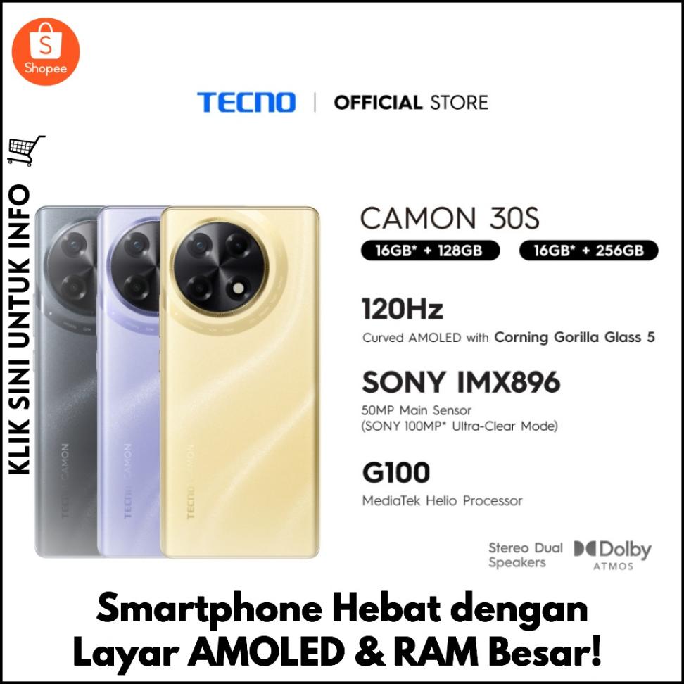 Smartphone Hebat dengan Layar AMOLED & RAM Besar!