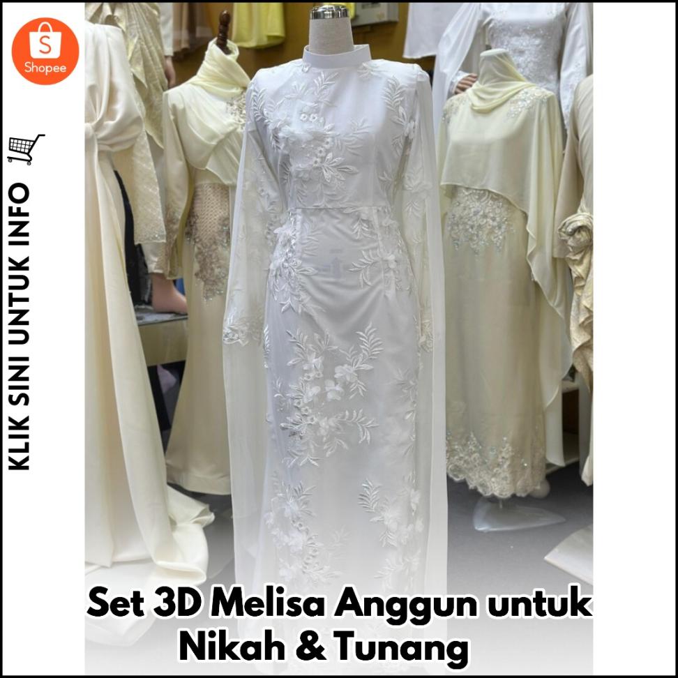 Set 3D Melisa Anggun untuk Nikah & Tunang ?