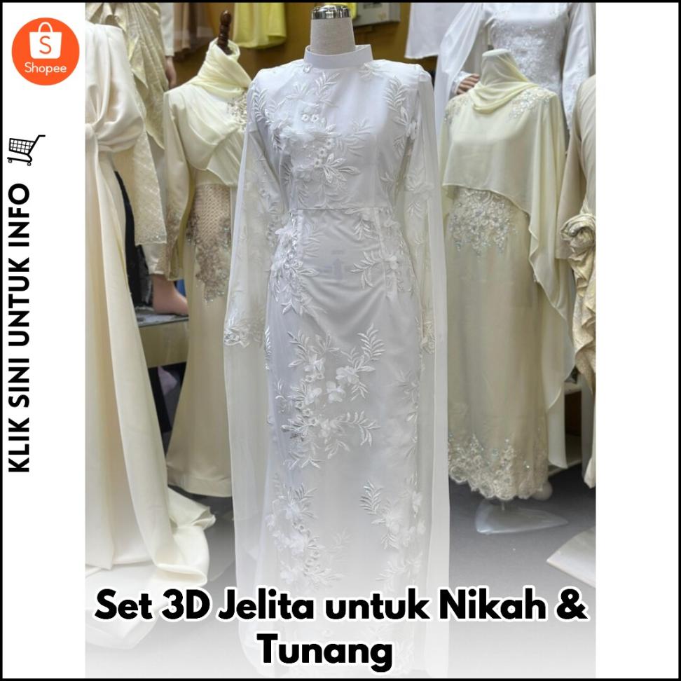 Set 3D Jelita untuk Nikah & Tunang ?