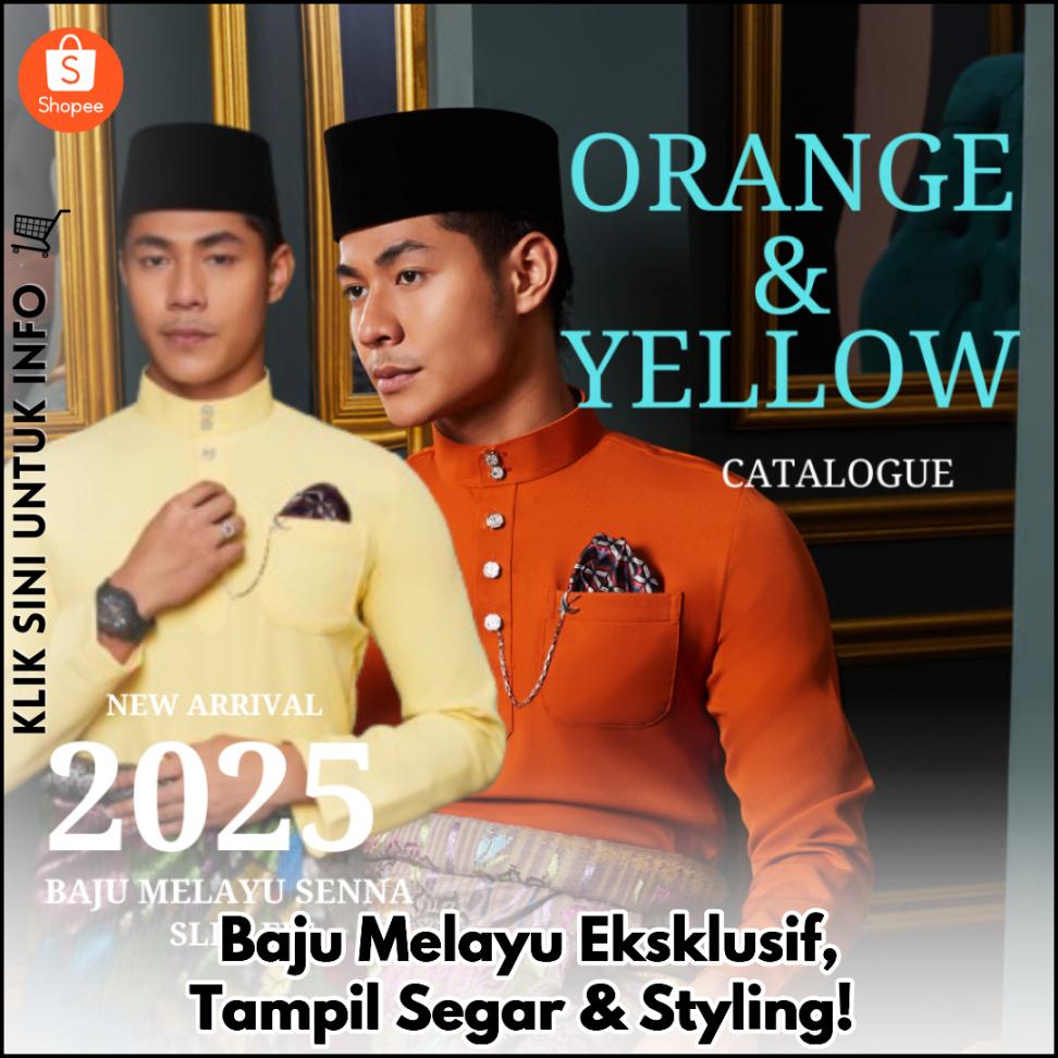 Baju Melayu Eksklusif, Tampil Segar & Styling!