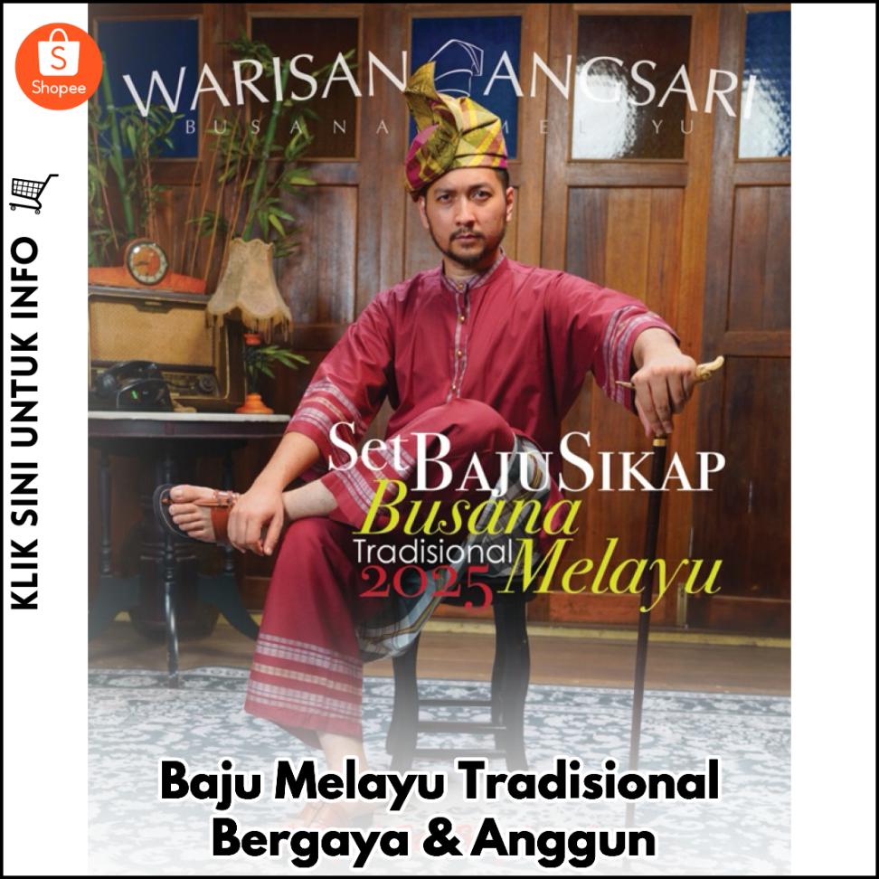Baju Melayu Tradisional Bergaya & Anggun
