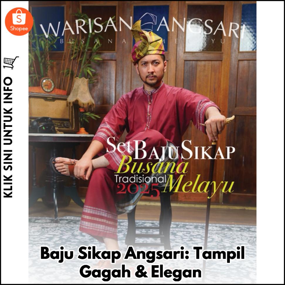 Baju Sikap Angsari: Tampil Gagah & Elegan
