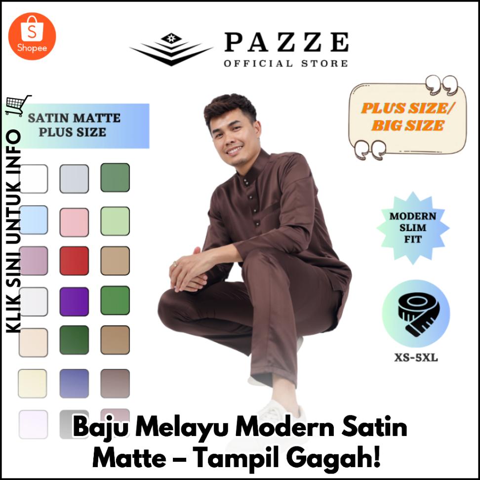 Baju Melayu Modern Satin Matte – Tampil Gagah!