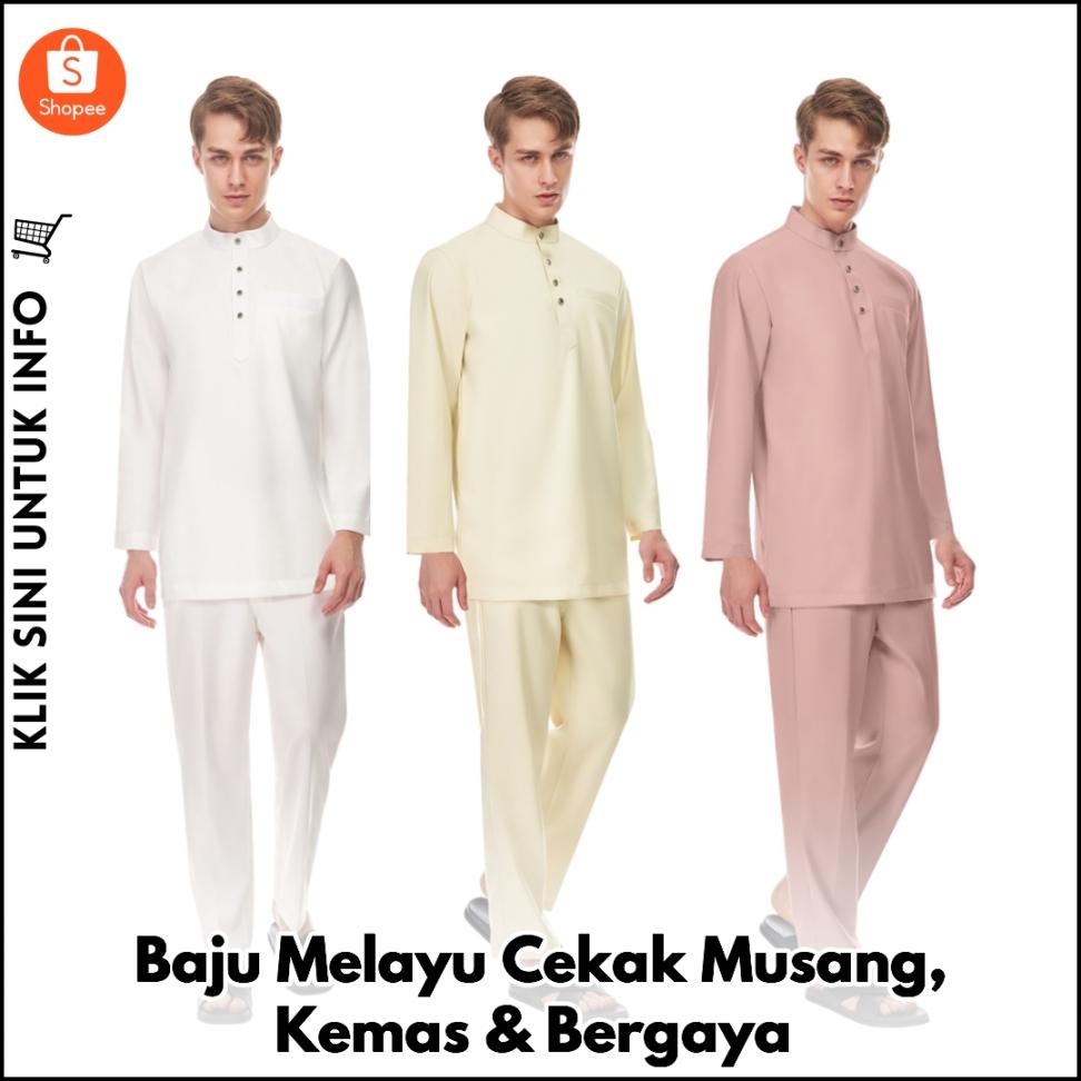 Baju Melayu Cekak Musang, Kemas & Bergaya