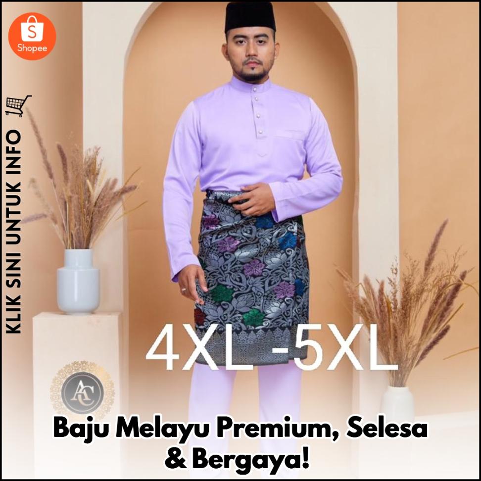 Baju Melayu Premium, Selesa & Bergaya!