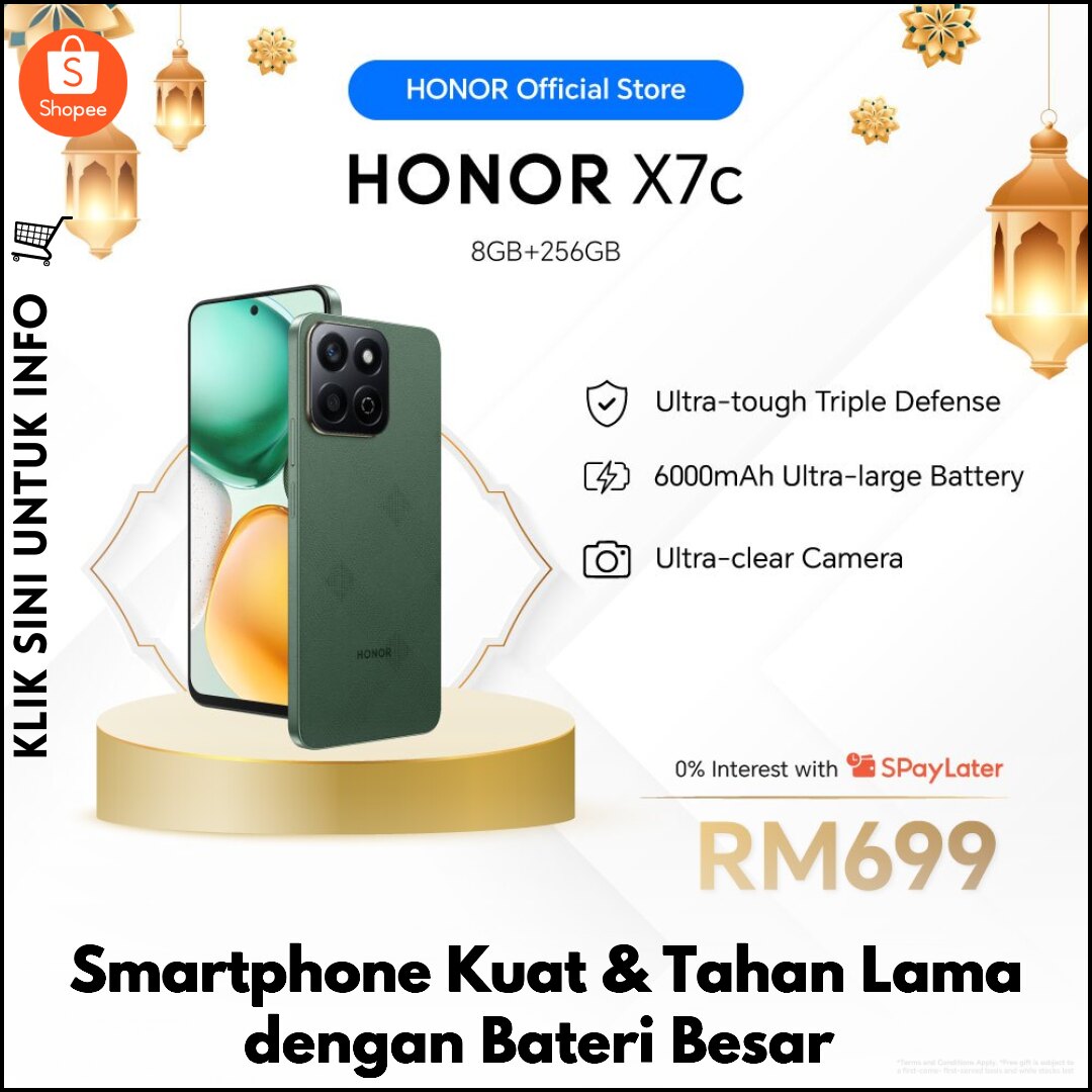 Smartphone Kuat & Tahan Lama dengan Bateri Besar