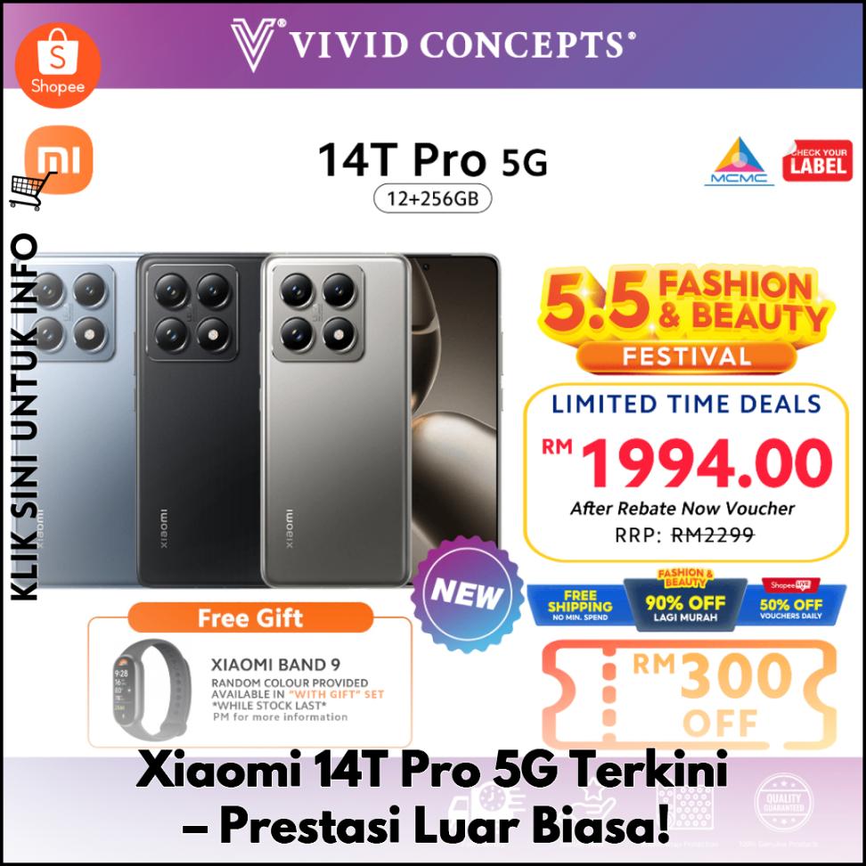 Xiaomi 14T Pro 5G Terkini – Prestasi Luar Biasa!