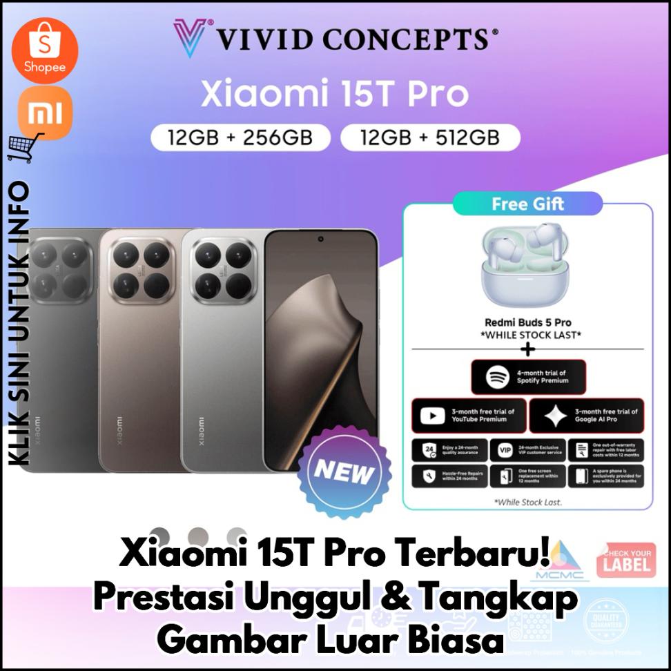 Xiaomi 15T Pro Terbaru! Prestasi Unggul & Tangkap Gambar Luar Biasa