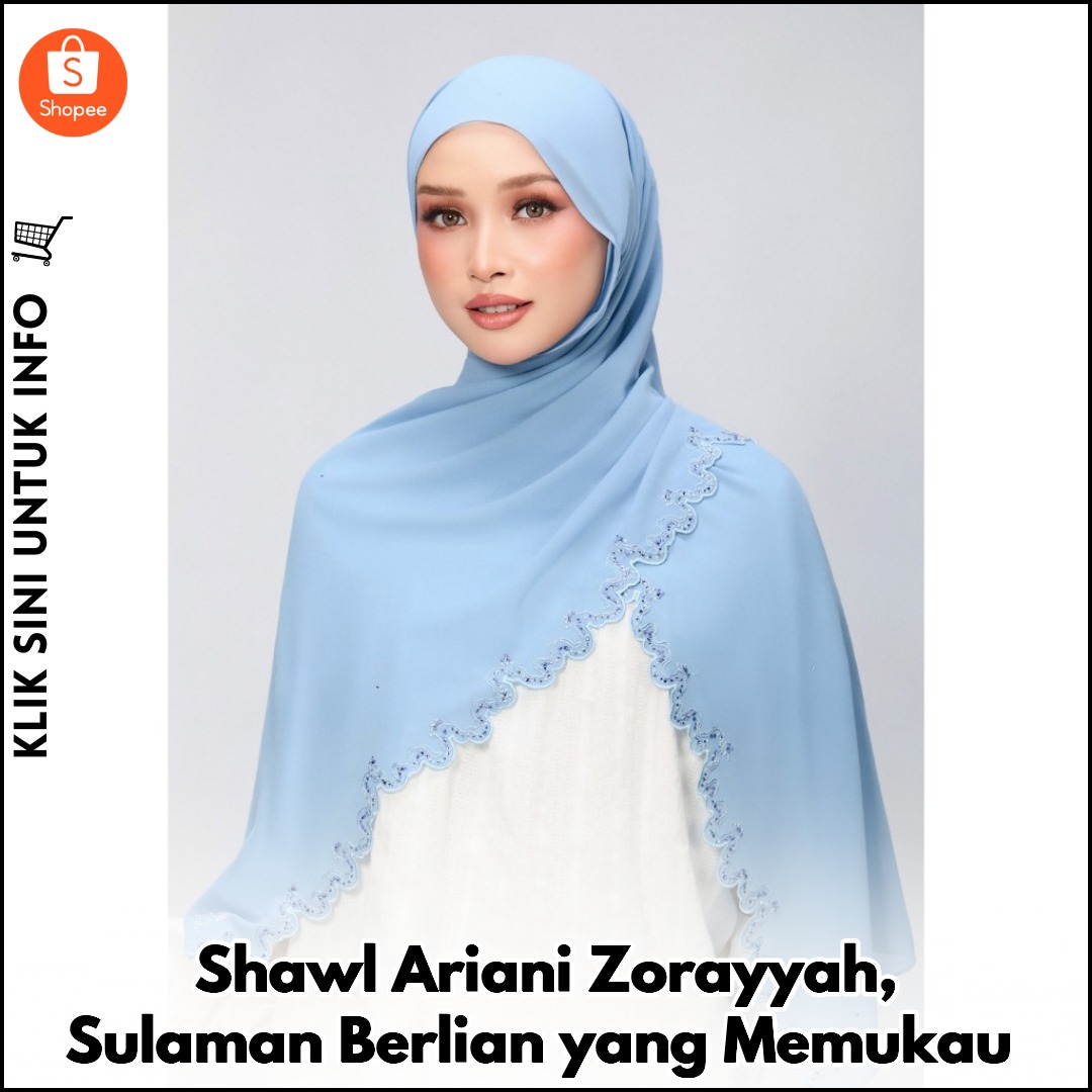 Shawl Ariani Zorayyah, Sulaman Berlian yang Memukau