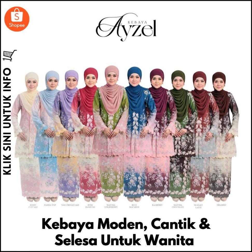 Kebaya Moden, Cantik & Selesa Untuk Wanita