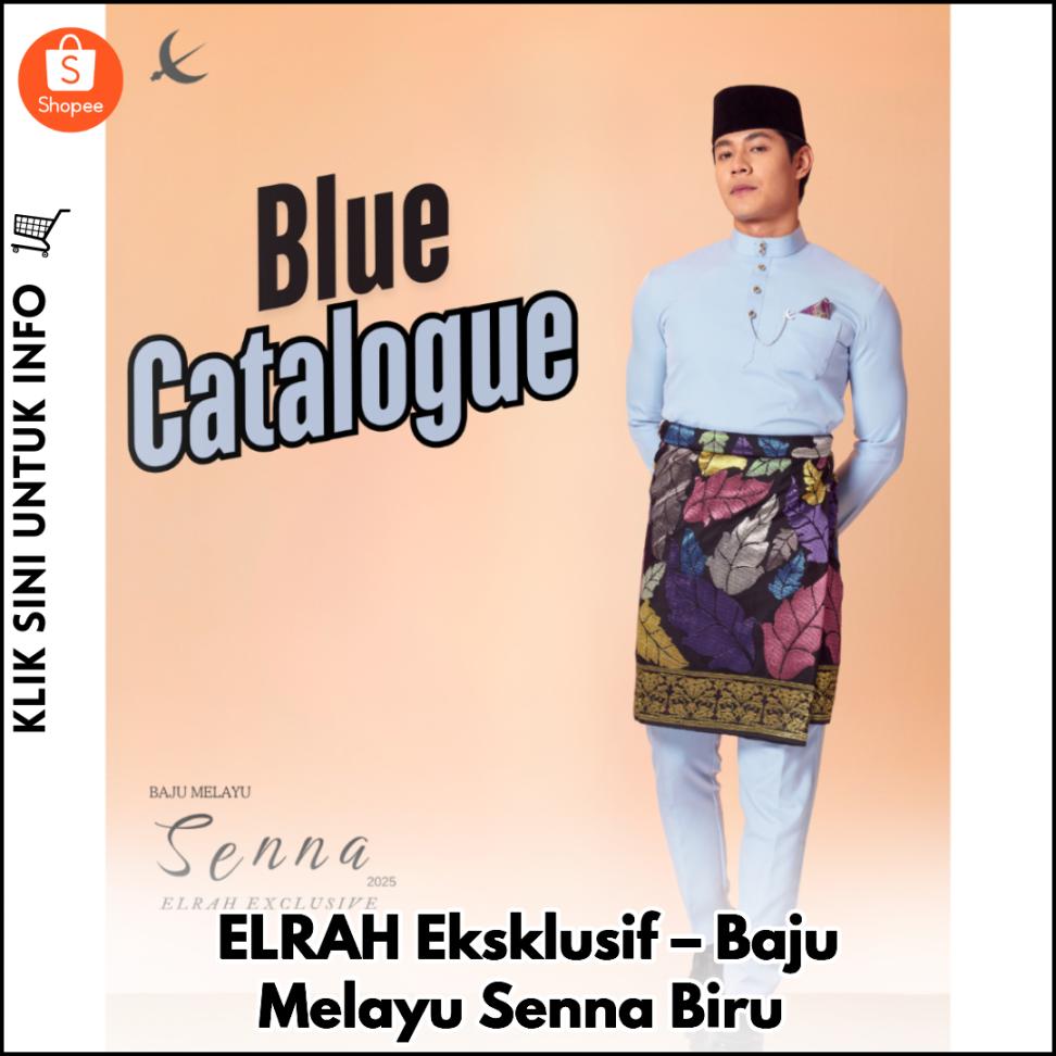 ELRAH Eksklusif – Baju Melayu Senna Biru