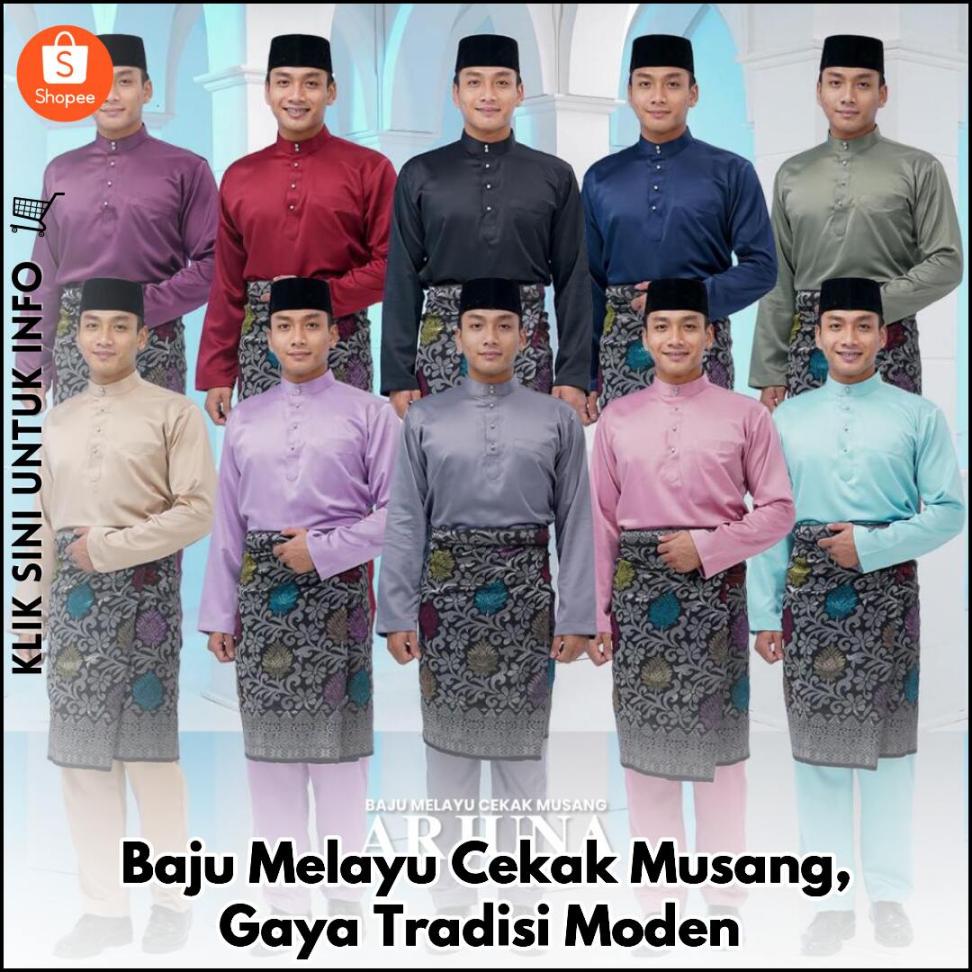 Baju Melayu Cekak Musang, Gaya Tradisi Moden