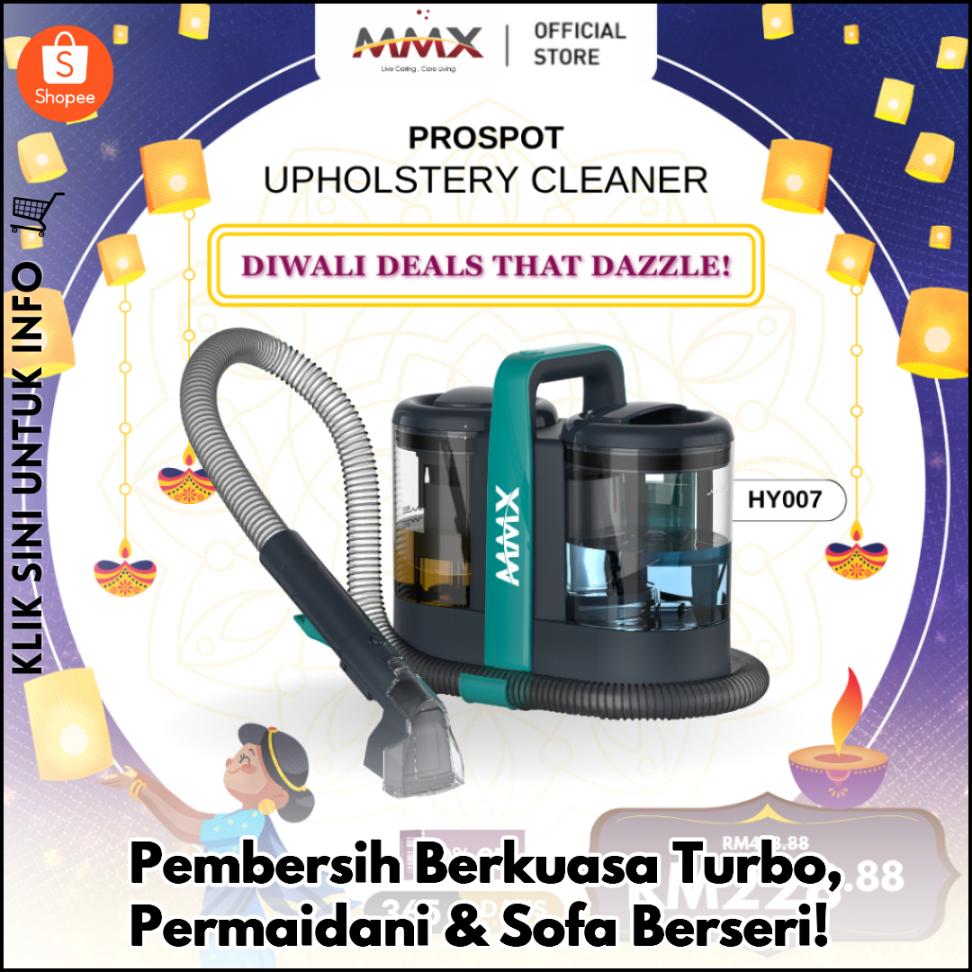 Pembersih Berkuasa Turbo, Permaidani & Sofa Berseri!