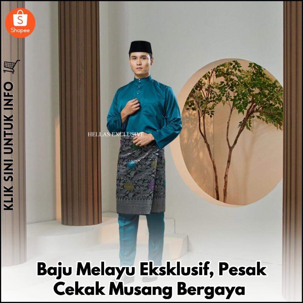 Baju Melayu Eksklusif, Pesak Cekak Musang Bergaya