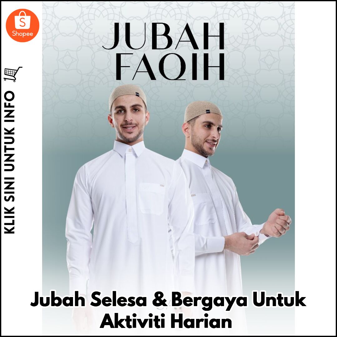 Jubah Selesa & Bergaya Untuk Aktiviti Harian