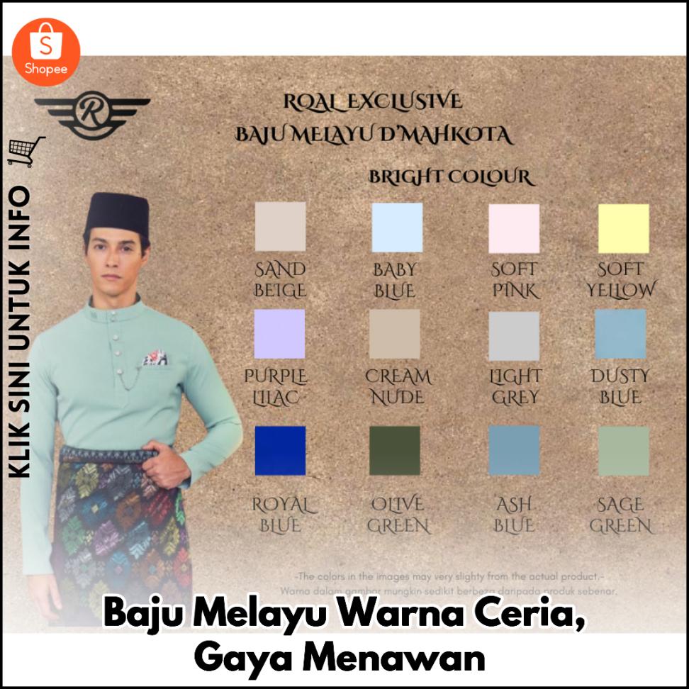 Baju Melayu Warna Ceria, Gaya Menawan