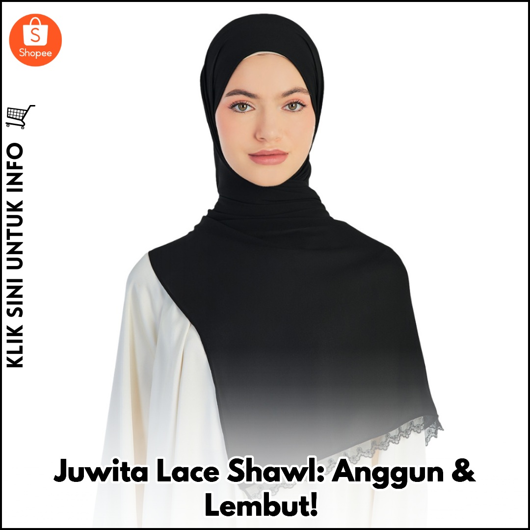 Juwita Lace Shawl: Anggun & Lembut!